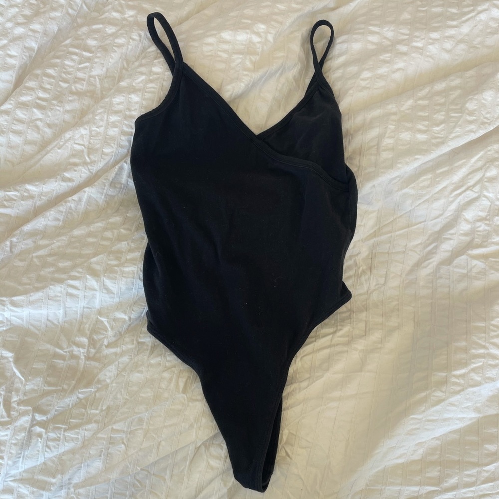 black bodysuit